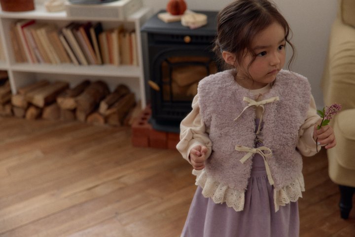 Oren - Korean Children Fashion - #discoveringself - Bianca Fur Vest - 8