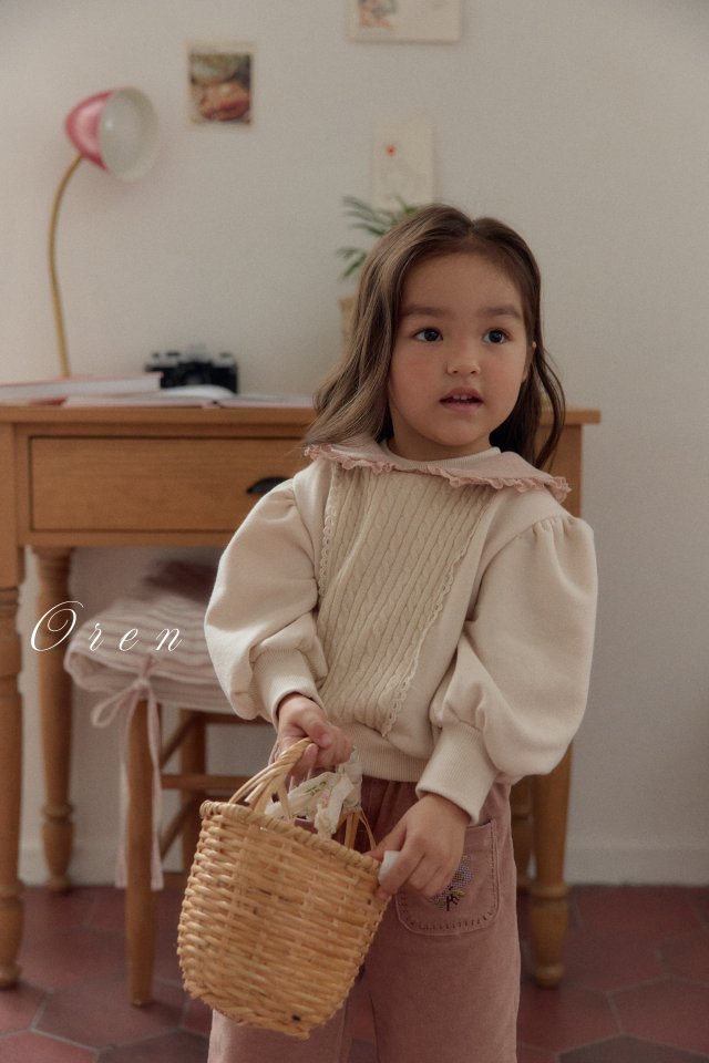 Oren - Korean Children Fashion - #discoveringself - Clement Cable Sweatshirt - 6