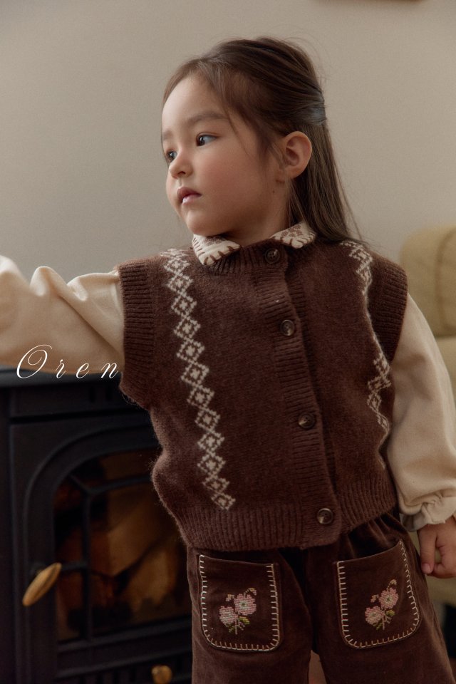 Oren - Korean Children Fashion - #discoveringself - Clement Rib Rex Pants - 5