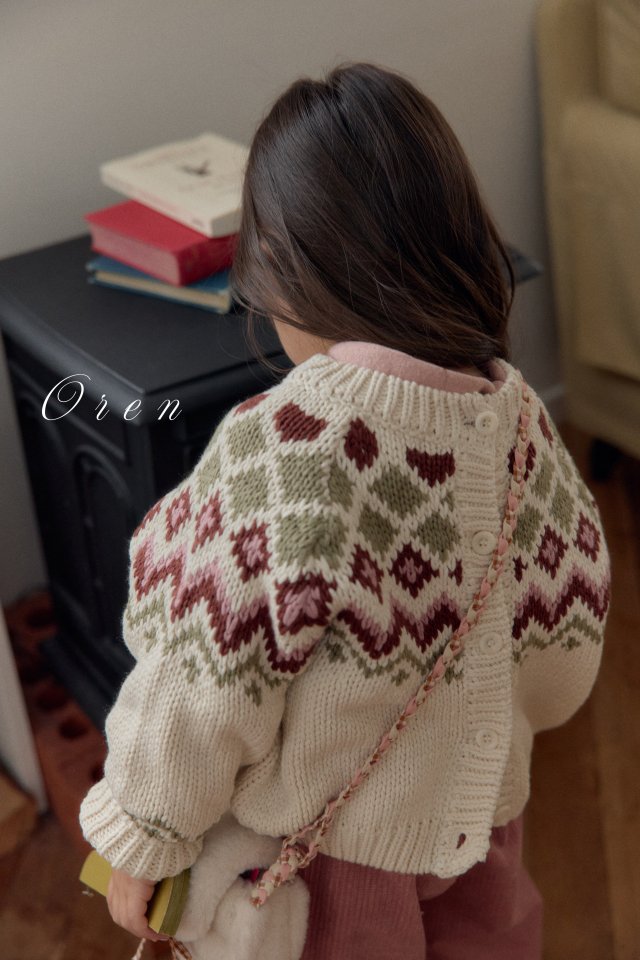 Oren - Korean Children Fashion - #discoveringself - Botte Reversible Knit Cardigan - 10