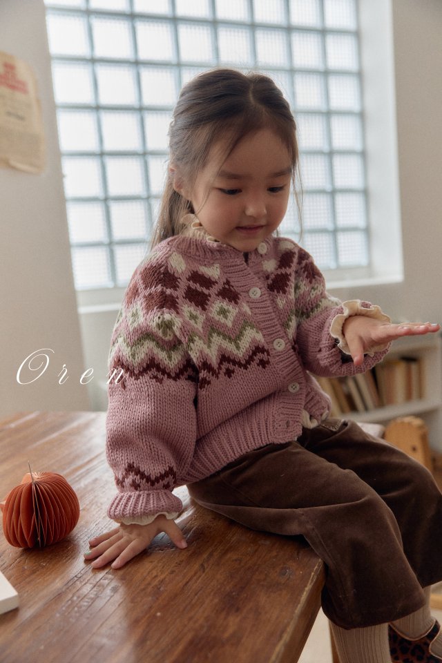 Oren - Korean Children Fashion - #discoveringself - Botte Reversible Knit Cardigan - 9