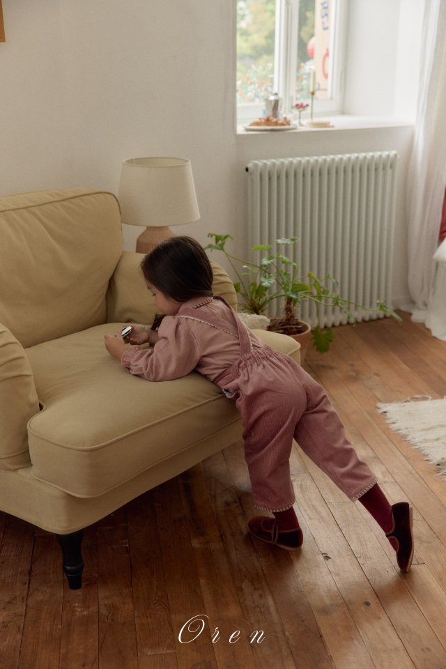 Oren - Korean Children Fashion - #discoveringself - Nanette Corduroy Overalls - 8