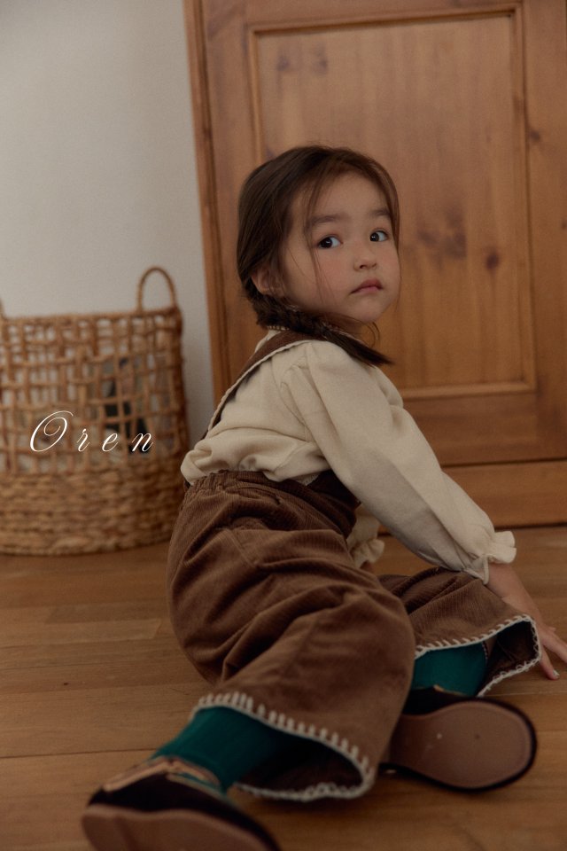 Oren - Korean Children Fashion - #discoveringself - Nanette Corduroy Overalls - 7