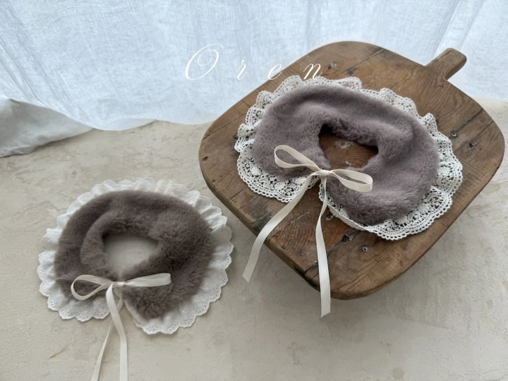 Oren - Korean Children Fashion - #discoveringself - Mink Collar - 2