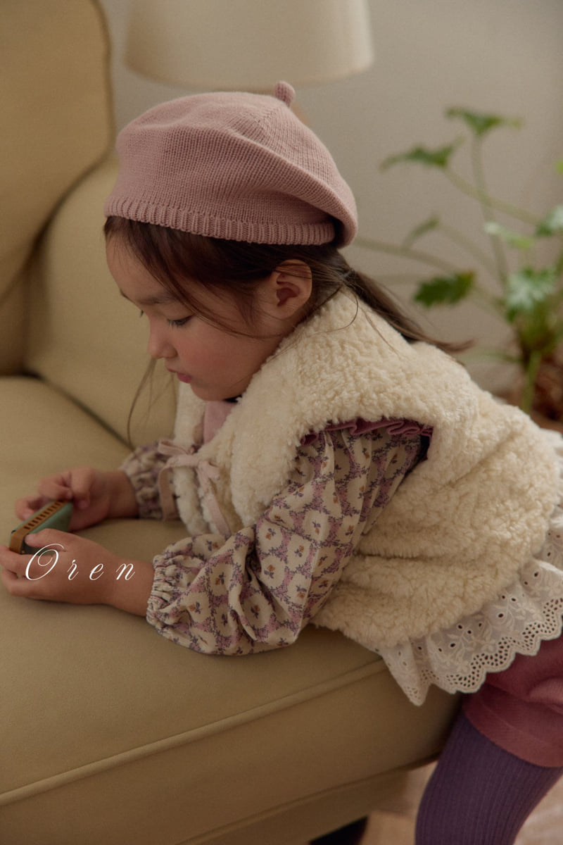 Oren - Korean Children Fashion - #kidsshorts - Bianca Fur Vest - 10
