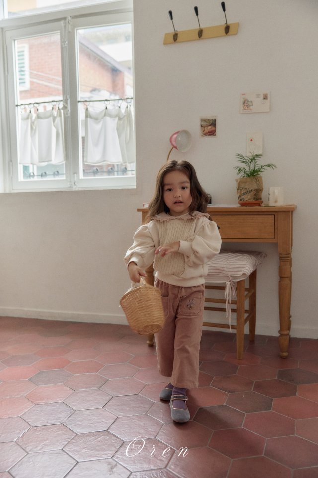 Oren - Korean Children Fashion - #kidsshorts - Clement Cable Sweatshirt - 8