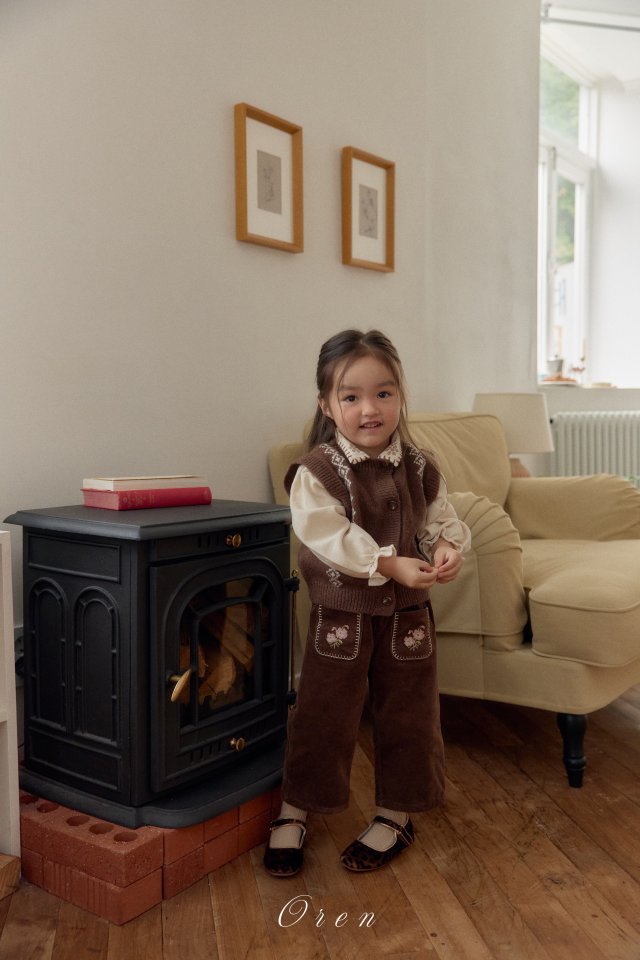 Oren - Korean Children Fashion - #kidsshorts - Clement Rib Rex Pants - 7