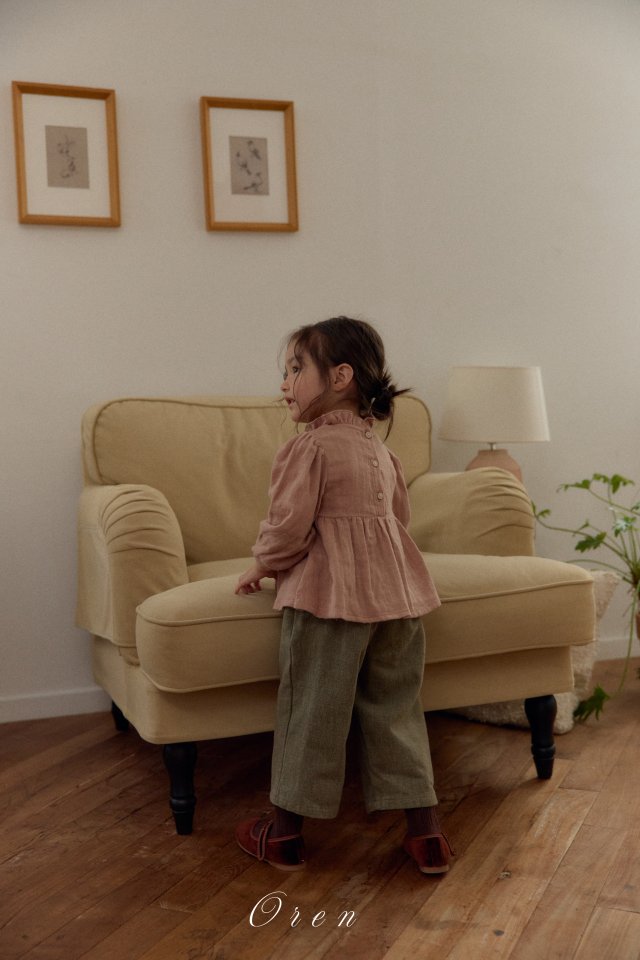 Oren - Korean Children Fashion - #kidsshorts - Rowan Smocked Blouse - 5