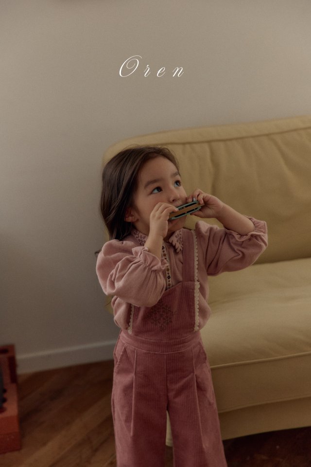 Oren - Korean Children Fashion - #kidsstore - Nanette Corduroy Overalls - 11