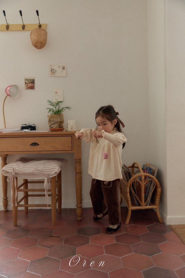 Oren - Korean Children Fashion - #littlefashionista - Anne Smocked Tee - 5