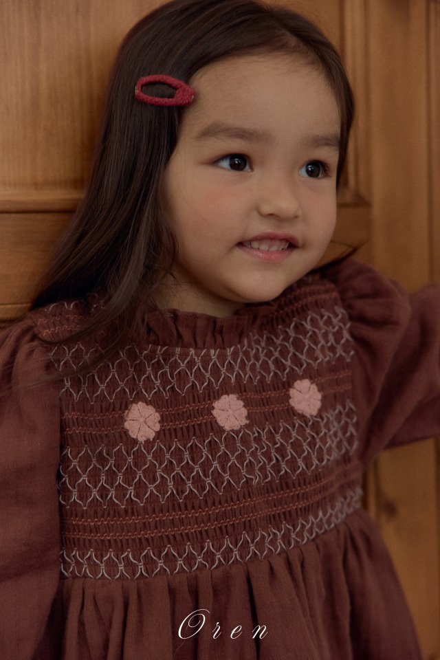 Oren - Korean Children Fashion - #littlefashionista - Rowan Smocked Blouse - 9