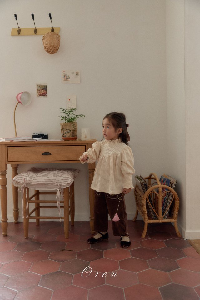 Oren - Korean Children Fashion - #magicofchildhood - Anne Smocked Tee - 6