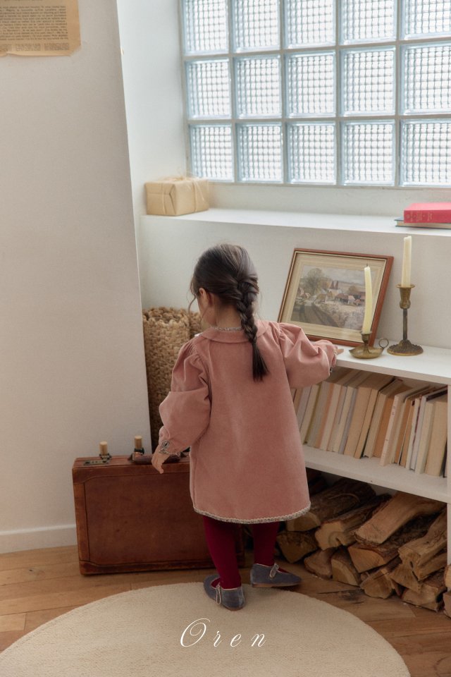 Oren - Korean Children Fashion - #magicofchildhood - Lea Velvet One-piece - 11