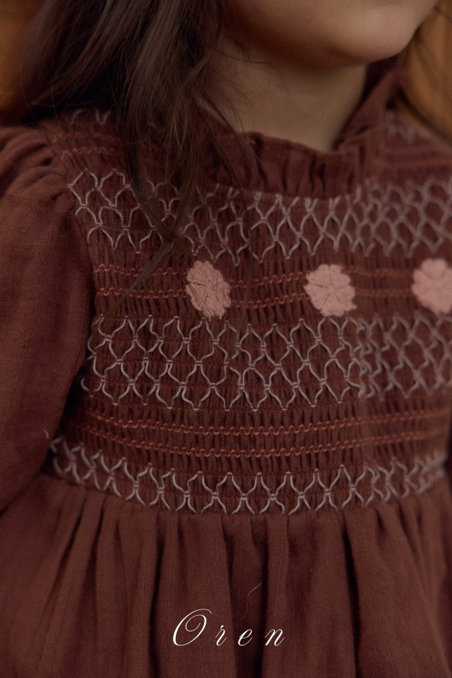 Oren - Korean Children Fashion - #magicofchildhood - Rowan Smocked Blouse - 10