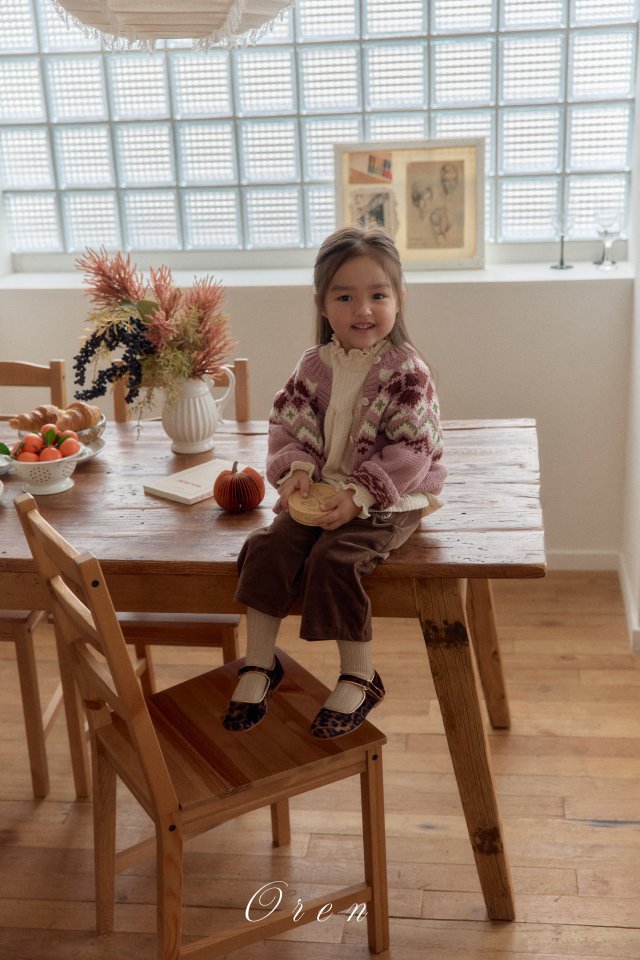 Oren - Korean Children Fashion - #minifashionista - Botte Reversible Knit Cardigan - 3