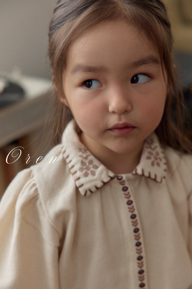 Oren - Korean Children Fashion - #stylishchildhood - Ash Mellow Blouse - 7