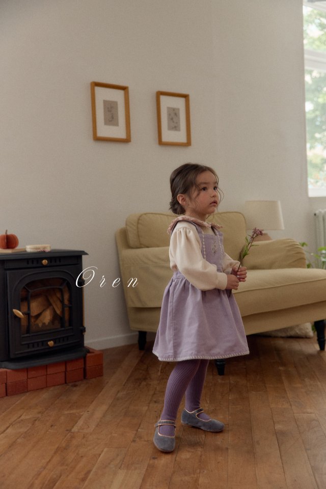 Oren - Korean Children Fashion - #stylishchildhood - Riley Embroidered Skirt - 3
