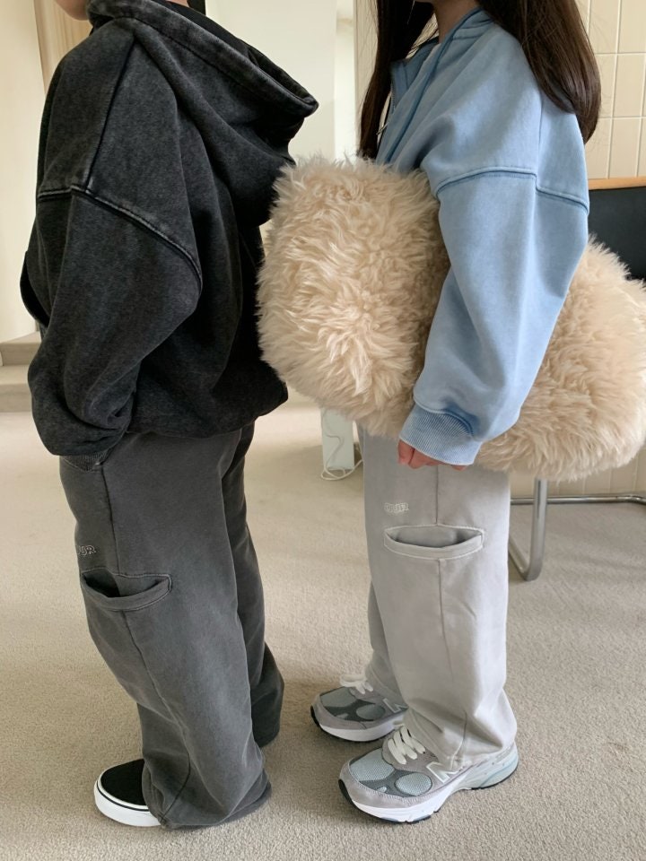 Our - Korean Children Fashion - #magicofchildhood - Stonewashed Hoodie - 10