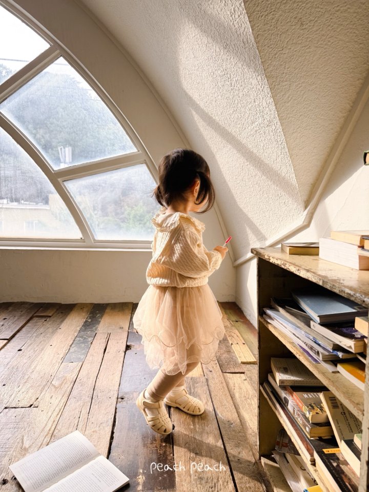 Peach Peach - Korean Children Fashion - #childofig - Lauren Collar Knit - 12
