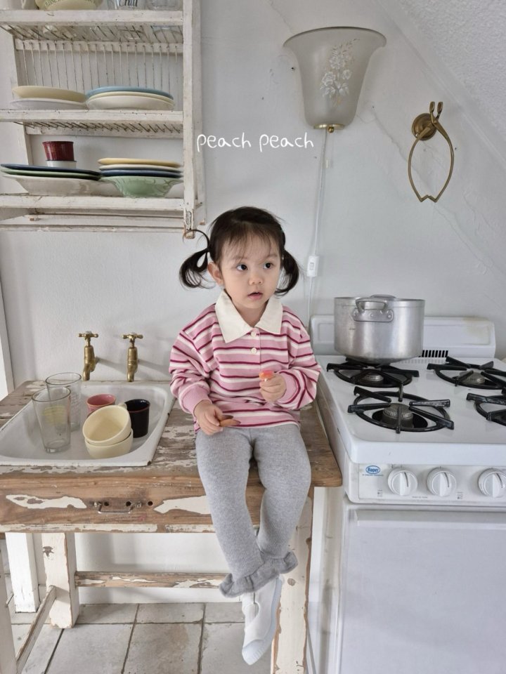 Peach Peach - Korean Children Fashion - #childofig - Lovely Leggings - 7