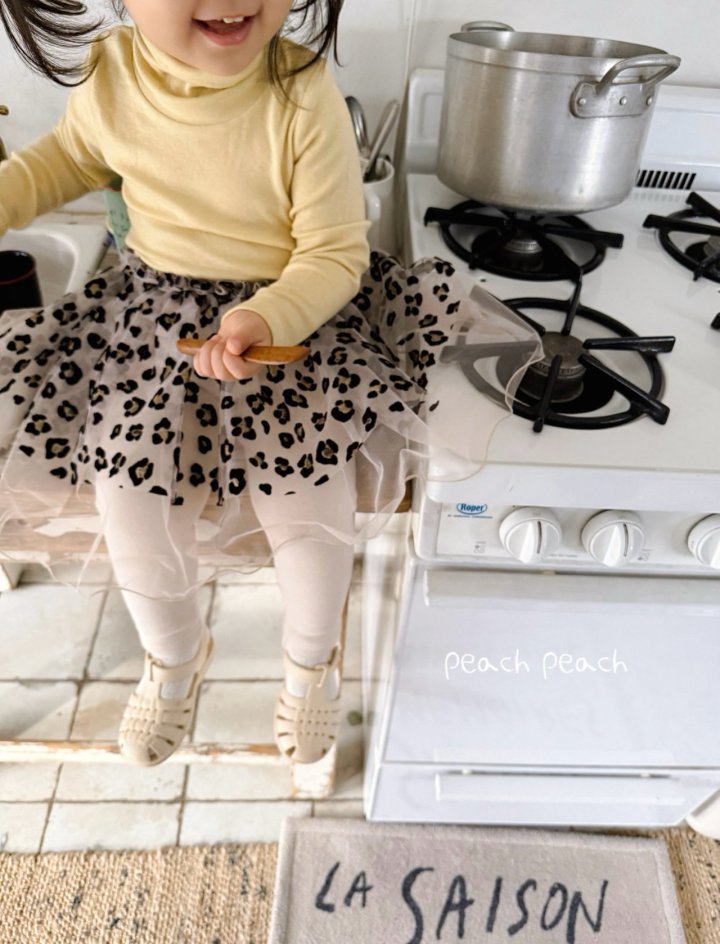 Peach Peach - Korean Children Fashion - #childofig - Leo Tutu Leggings - 5