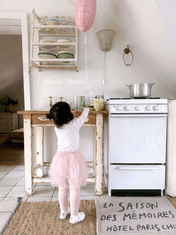 Peach Peach - Korean Children Fashion - #childofig - Darling Tutu Leggings - 3