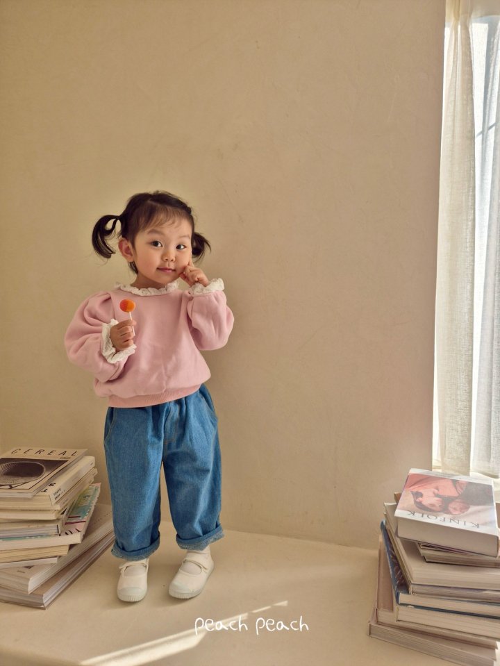 Peach Peach - Korean Children Fashion - #designkidswear - Petit Sweatshirt - 11