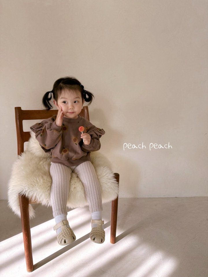 Peach Peach - Korean Children Fashion - #childrensboutique - First Snow Leggings - 4