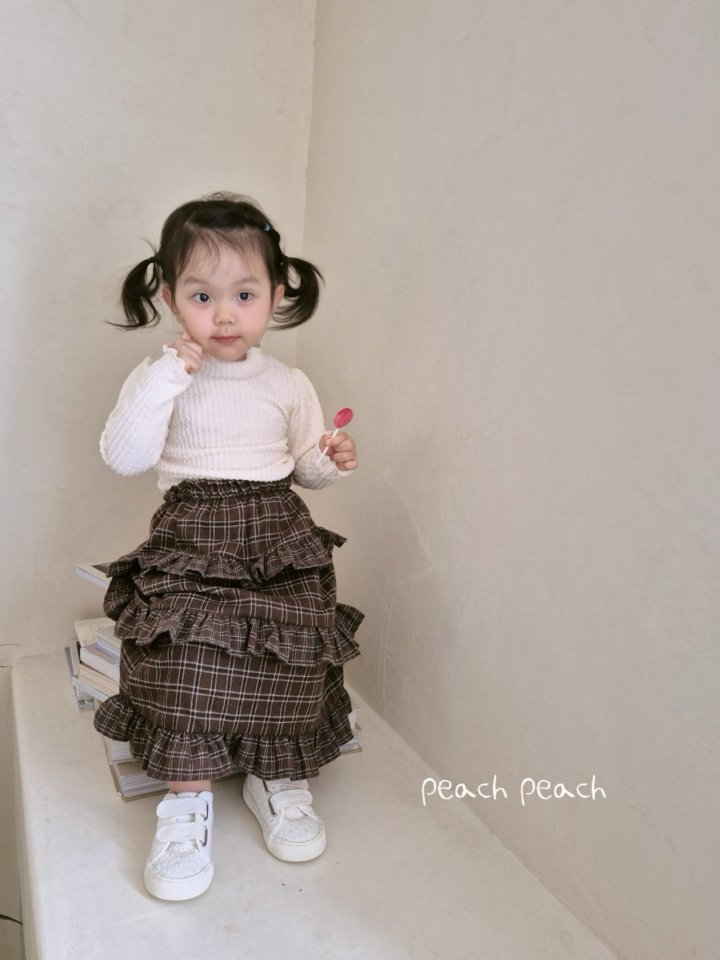 Peach Peach - Korean Children Fashion - #discoveringself - Miel Turtleneck Tee - 10