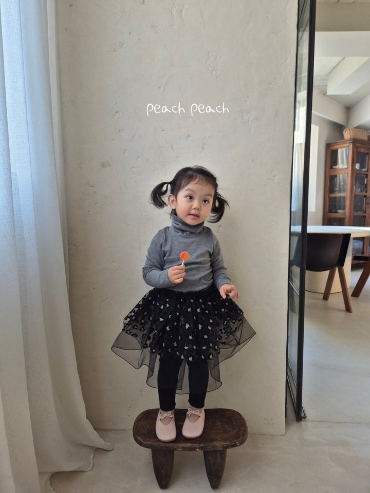 Peach Peach - Korean Children Fashion - #discoveringself - Leo Tutu Leggings - 8