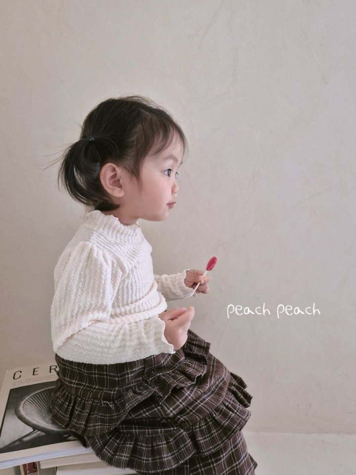 Peach Peach - Korean Children Fashion - #fashionkids - Miel Turtleneck Tee - 11