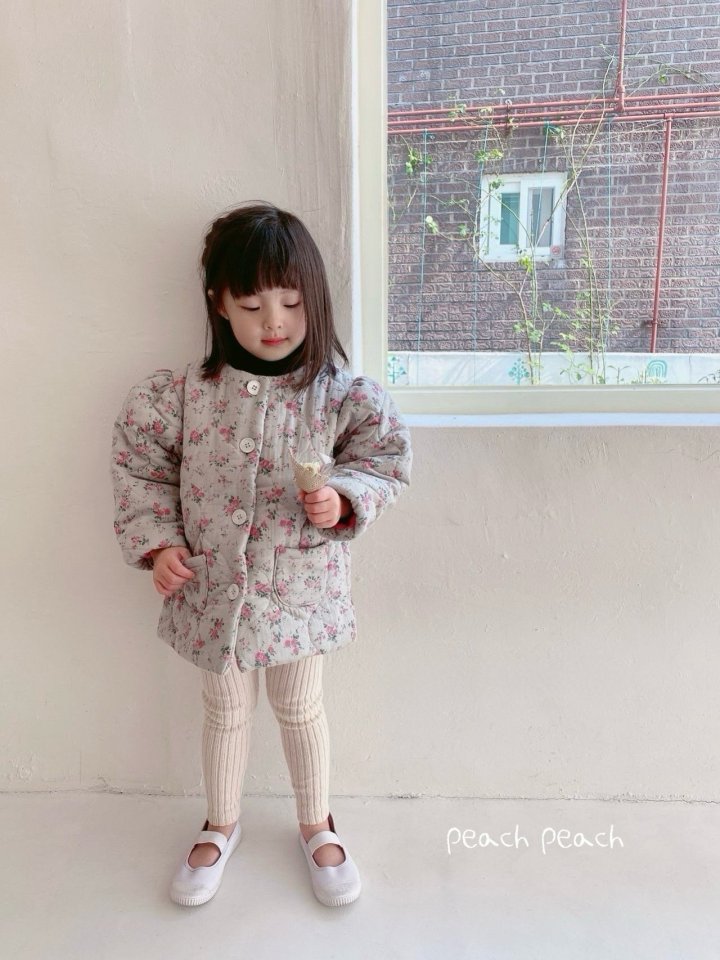 Peach Peach - Korean Children Fashion - #fashionkids - First Snow Leggings - 6