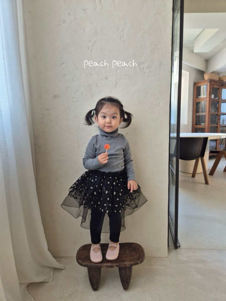 Peach Peach - Korean Children Fashion - #fashionkids - Leo Tutu Leggings - 9