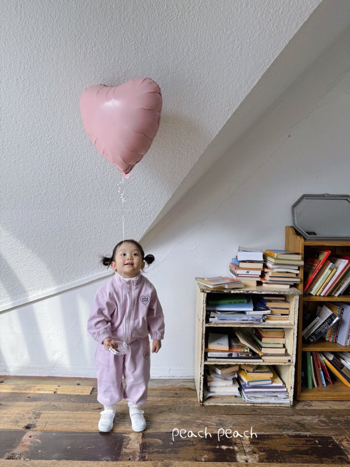 Peach Peach - Korean Children Fashion - #fashionkids - Peach Fleece Pants - 3