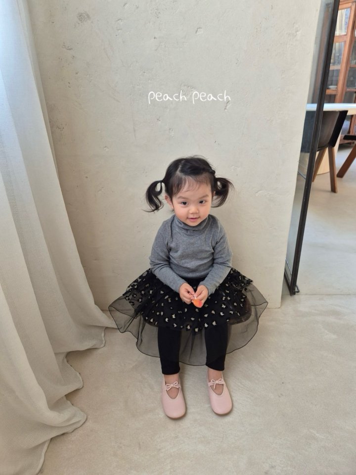 Peach Peach - Korean Children Fashion - #kidsshorts - Leo Tutu Leggings - 10
