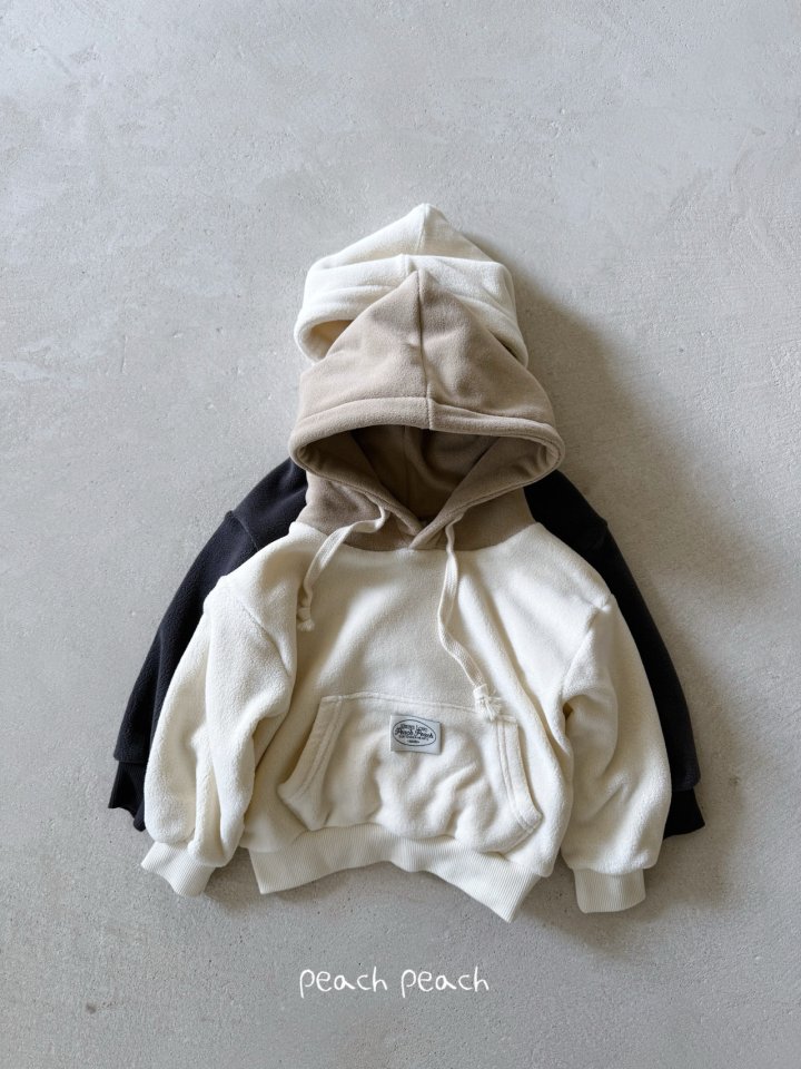 Peach Peach - Korean Children Fashion - #kidsshorts - You And Me Hoodie