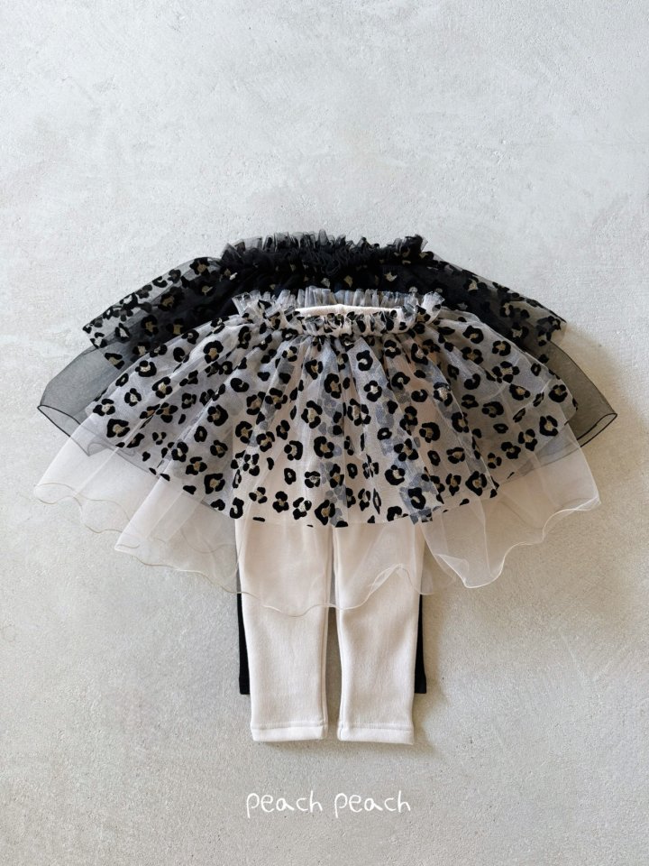 Peach Peach - Korean Children Fashion - #kidsstore - Leo Tutu Leggings - 11