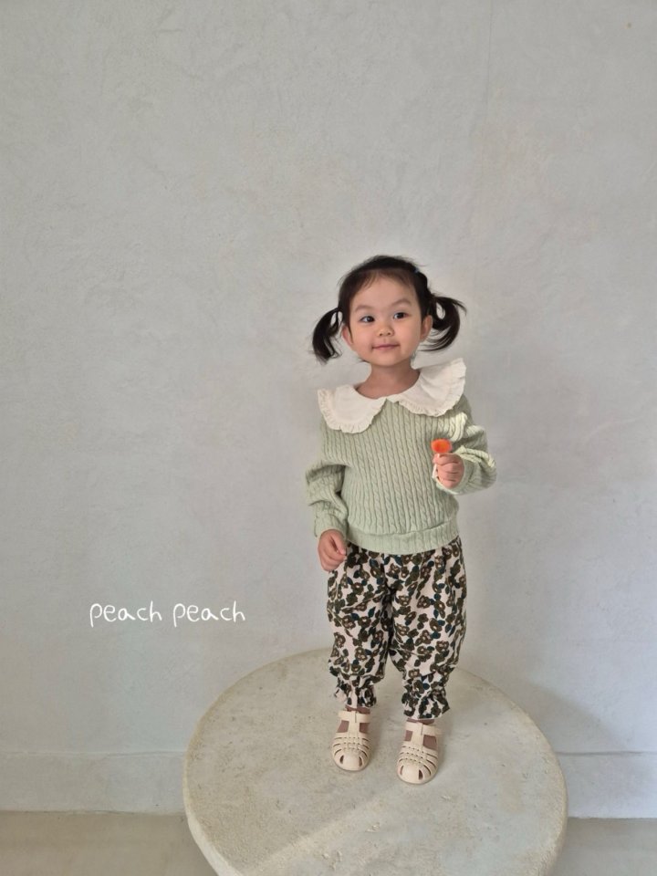 Peach Peach - Korean Children Fashion - #kidsstore - Grandma Pants - 10