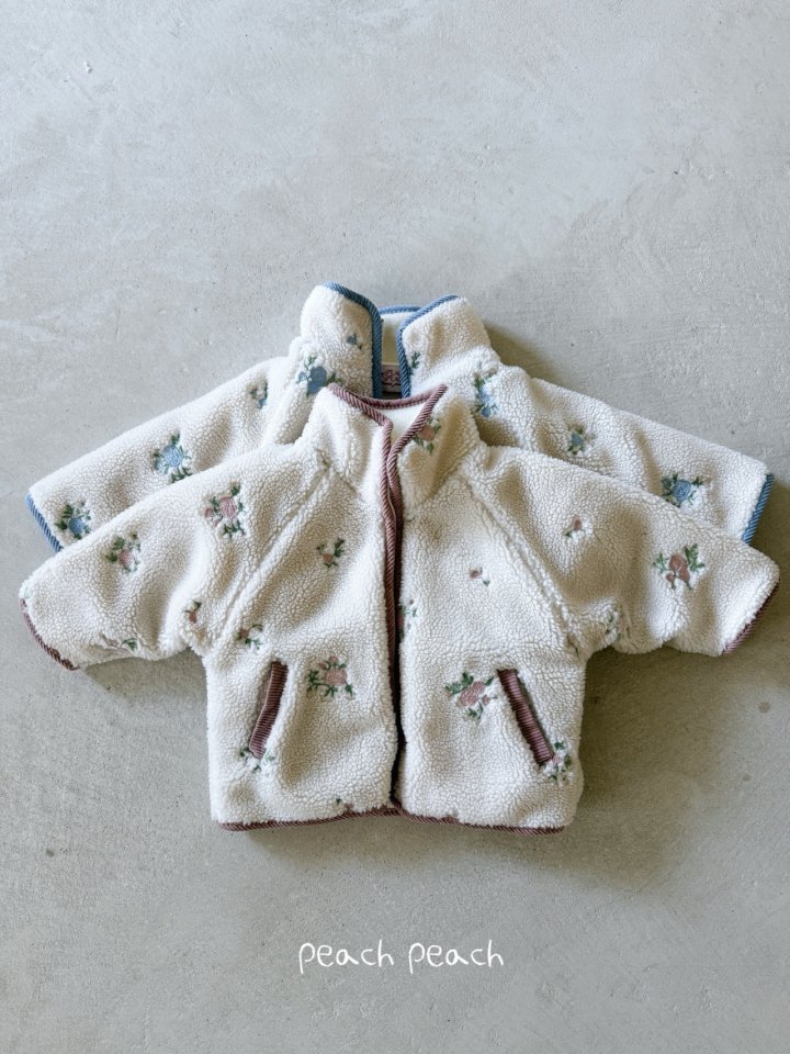 Peach Peach - Korean Children Fashion - #kidzfashiontrend - Romy Furry Jumper