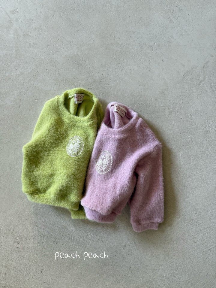 Peach Peach - Korean Children Fashion - #kidsstore - Aurora Knit - 4