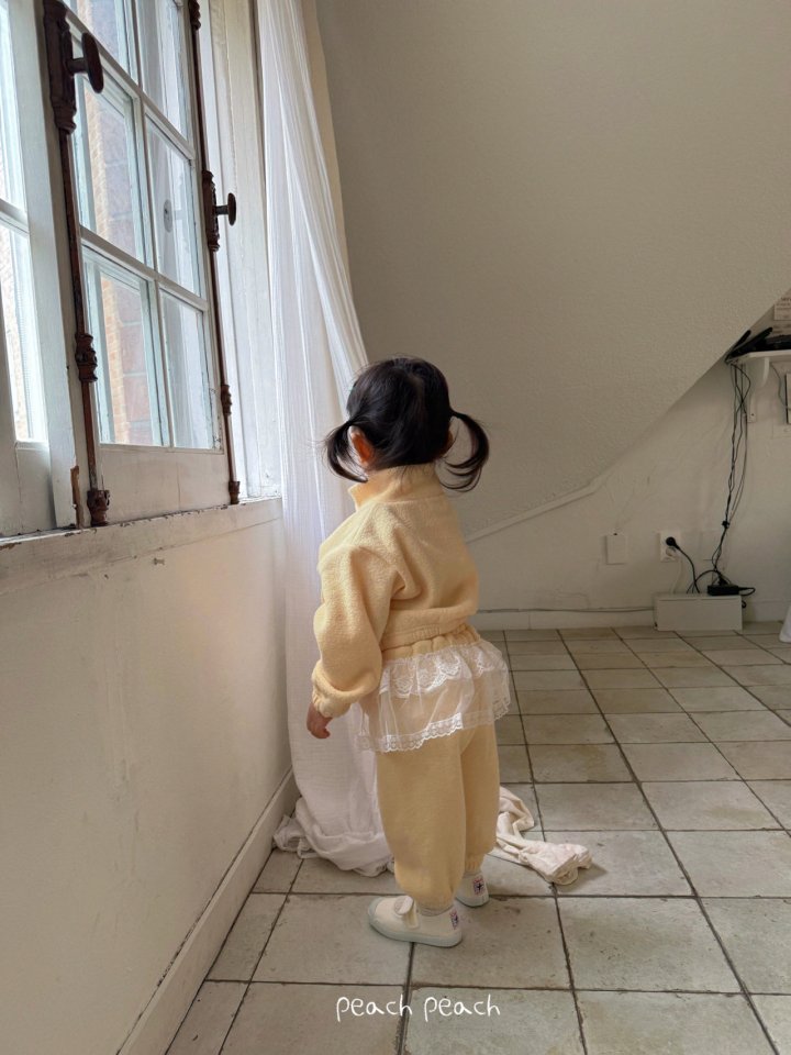 Peach Peach - Korean Children Fashion - #littlefashionista - Carol Lace Pants - 9
