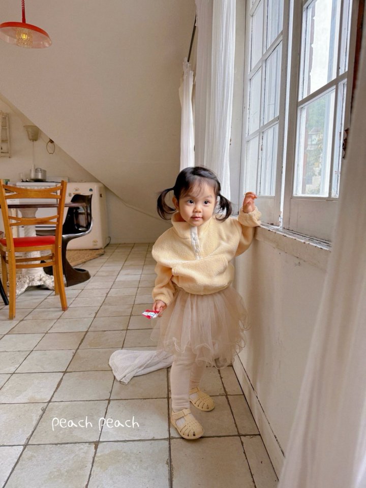 Peach Peach - Korean Children Fashion - #littlefashionista - Carol Anorak - 3
