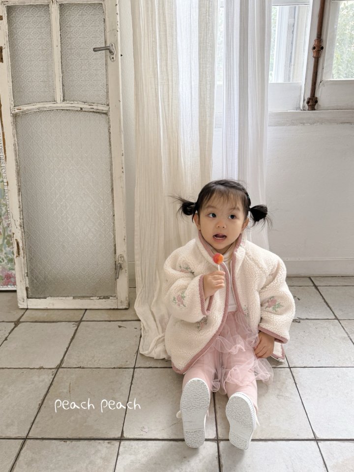 Peach Peach - Korean Children Fashion - #littlefashionista - Romy Furry Jumper - 4