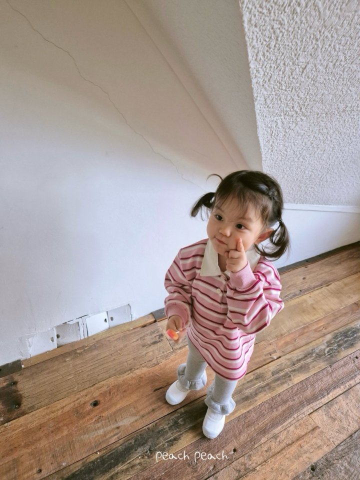 Peach Peach - Korean Children Fashion - #magicofchildhood - Lovely Leggings - 3