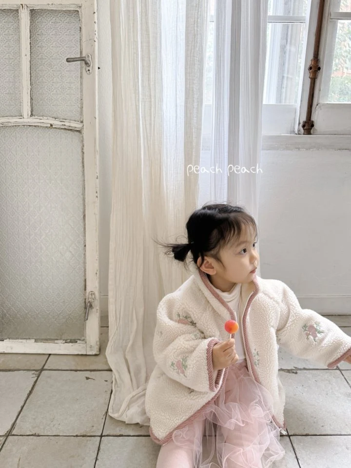 Peach Peach - Korean Children Fashion - #minifashionista - Romy Furry Jumper - 5