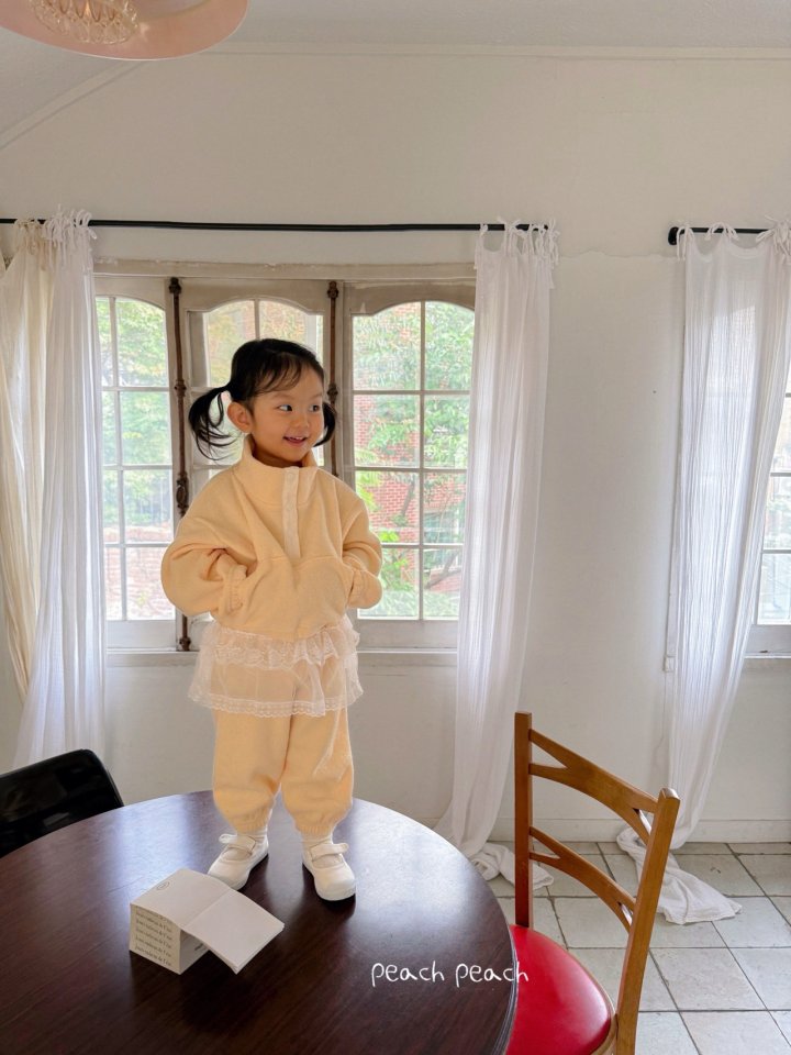 Peach Peach - Korean Children Fashion - #minifashionista - Carol Lace Pants - 11