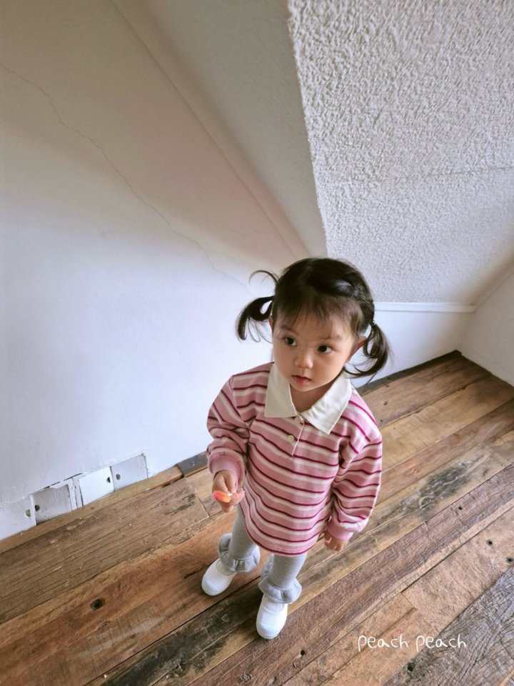 Peach Peach - Korean Children Fashion - #magicofchildhood - Lovely Leggings - 4