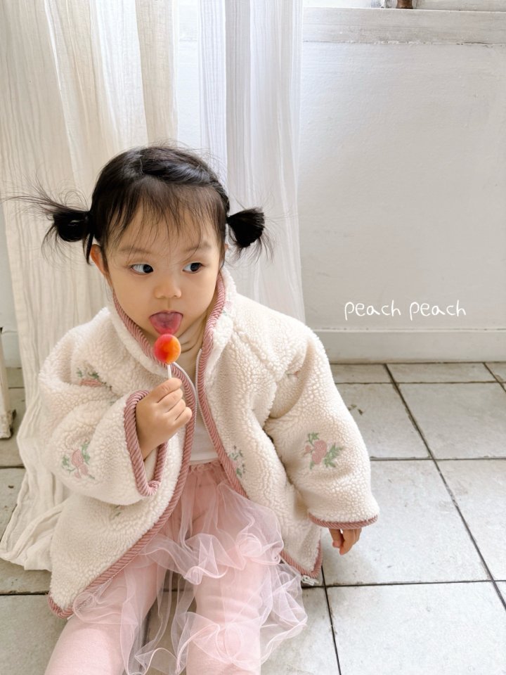 Peach Peach - Korean Children Fashion - #prettylittlegirls - Romy Furry Jumper - 6