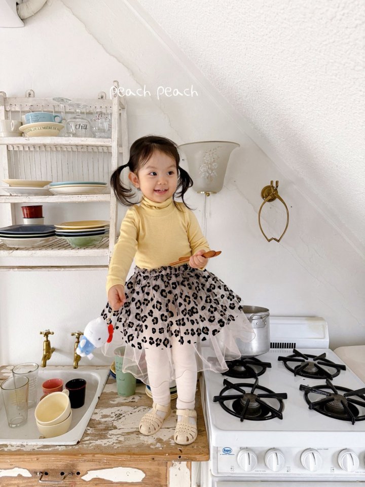 Peach Peach - Korean Children Fashion - #prettylittlegirls - Leo Tutu Leggings - 3
