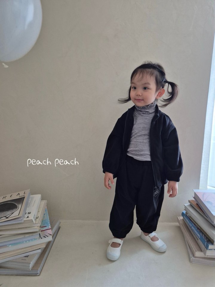 Peach Peach - Korean Children Fashion - #prettylittlegirls - Peach Fleece Pants - 11